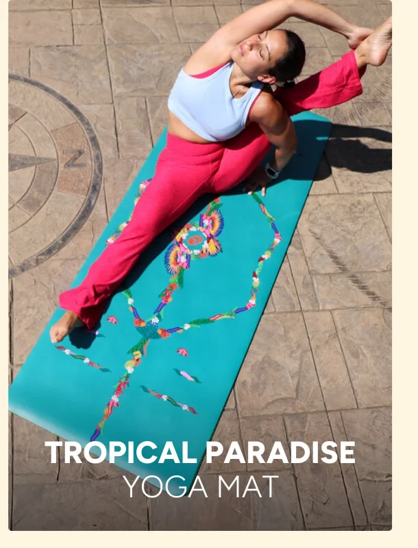 Tropical paradise Yoga Mat