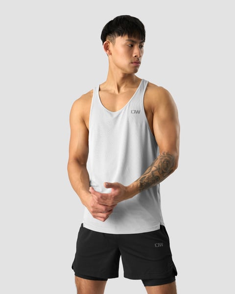 Image of Stride Stringer Top Men Grey