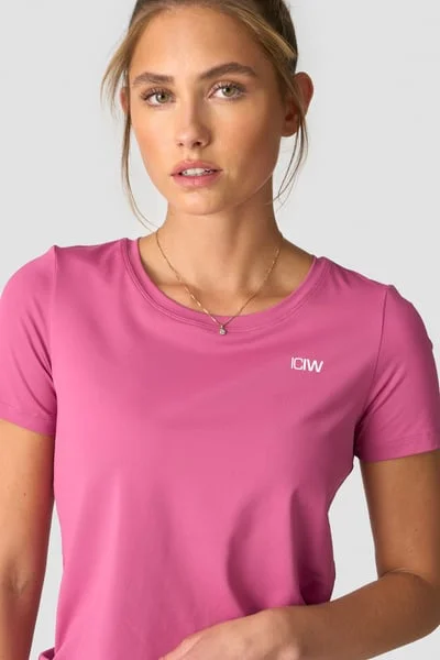 Image of Training T-shirt Wmn Dark Mauve