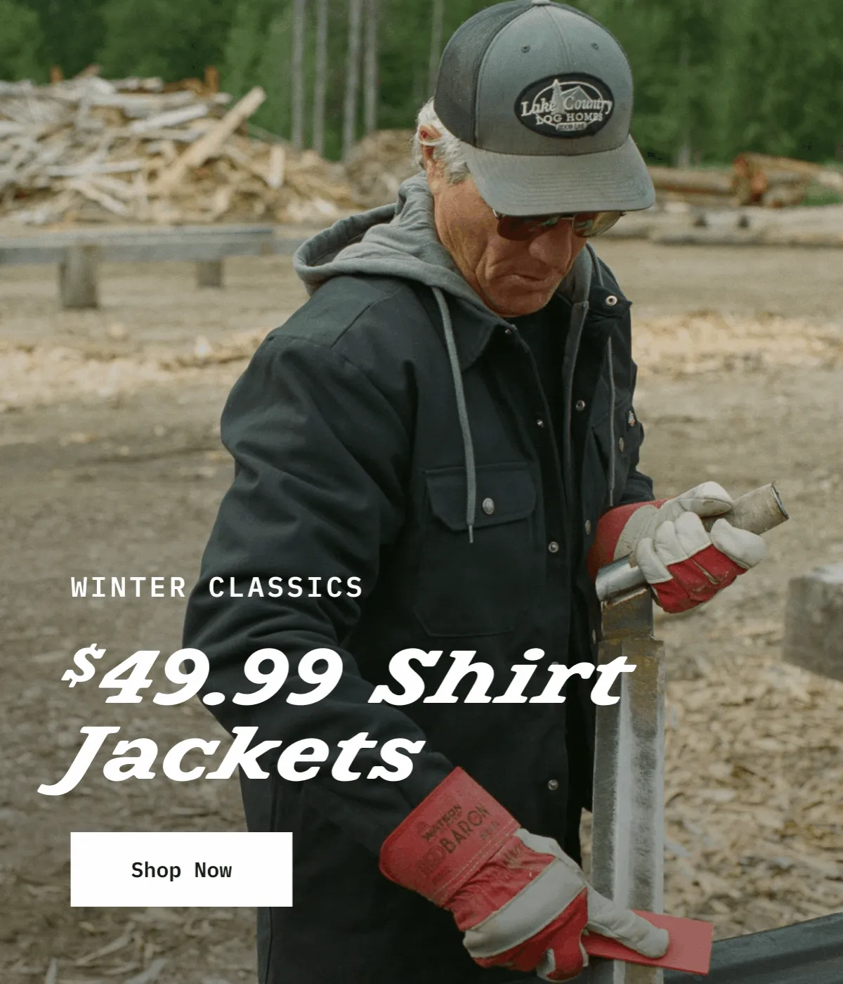 WINTER CLASSICS. $49.99 Shirt Jackets. Shop Now.