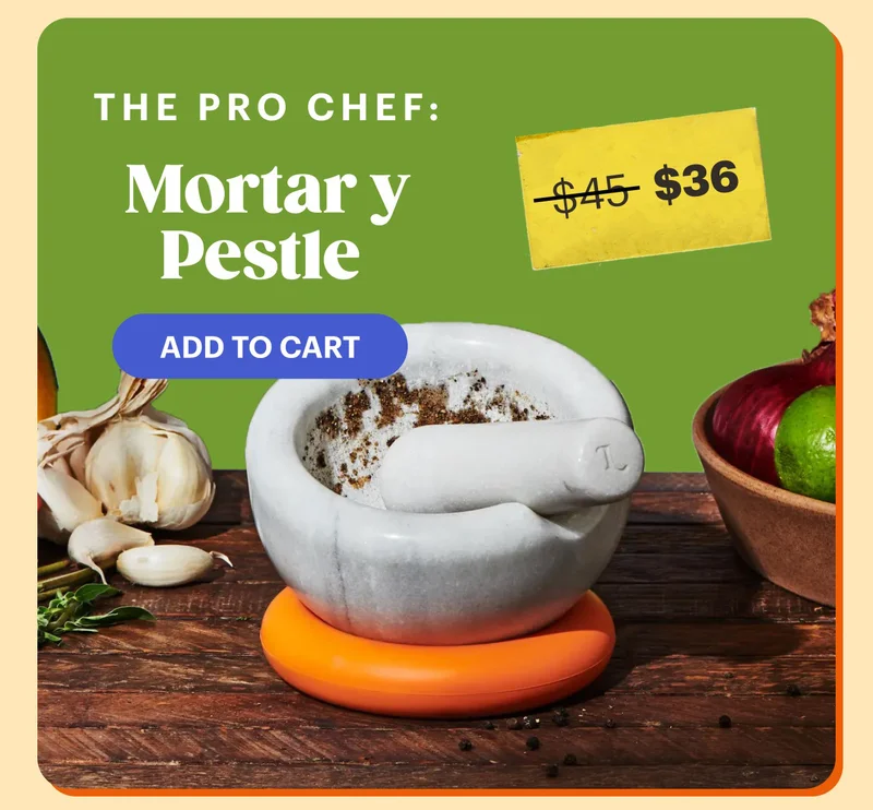 The Pro Chef: Mortar y Pestle