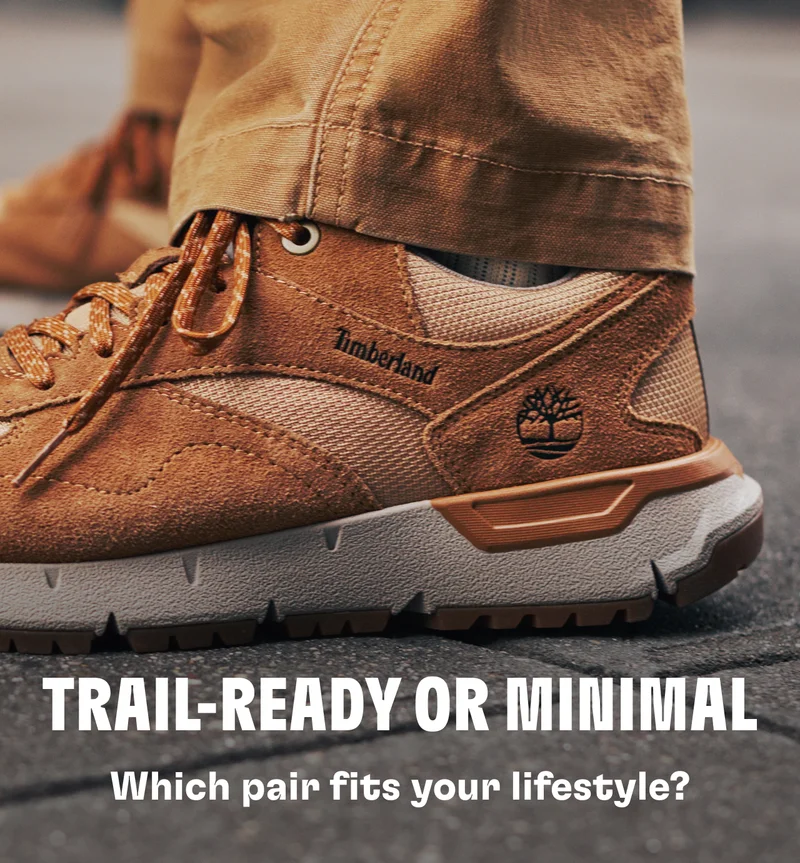 Trail-ready or minimal. Which pair fits your lifestyle?