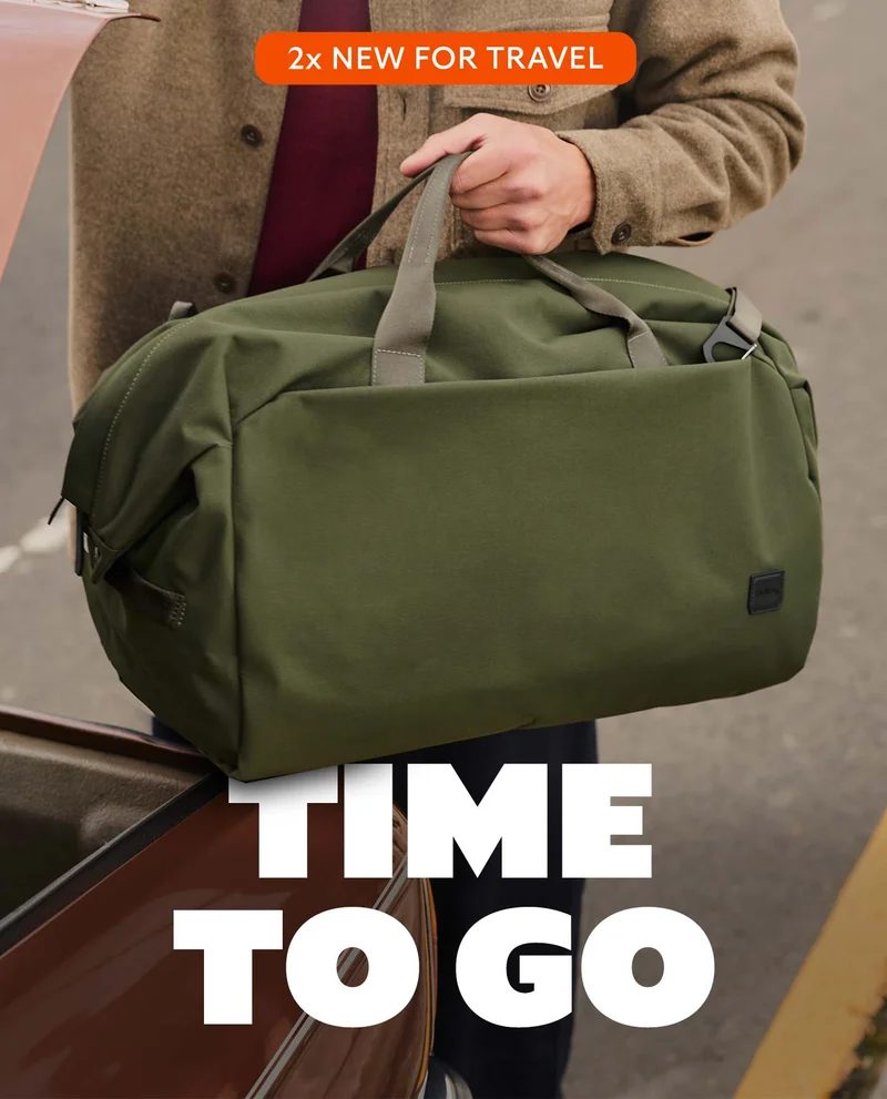 New for travel - Time to go