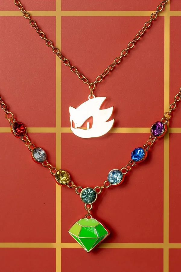 Super Sonic Emeralds Necklace