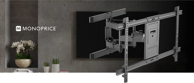 Full‑Motion Articulating TV Wall Mount Bracket