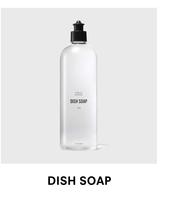 Mandarin Basil Dish Soap