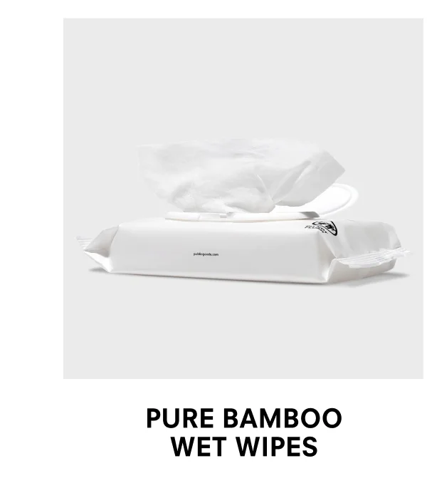 Pure Bamboo Wet Wipes