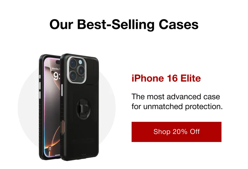 Our Best-Selling Cases iPhone 16 Elite The most advanced case for unmatched protection.