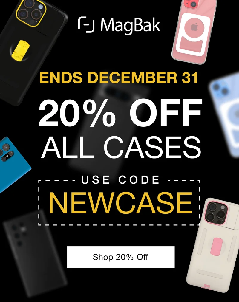 Ends December 31 - 20% off all cases with code NEWCASE