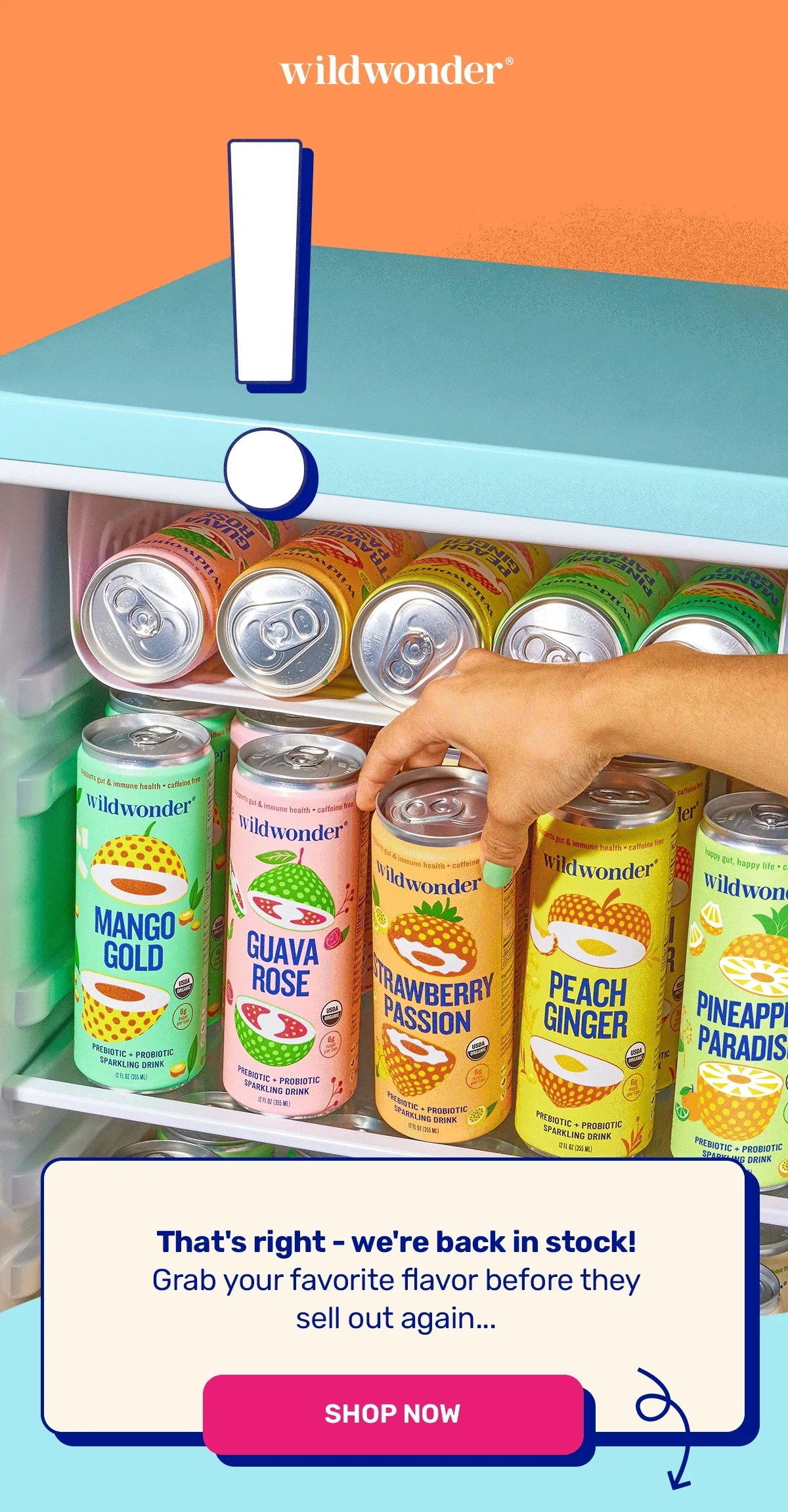 Restocked alert!