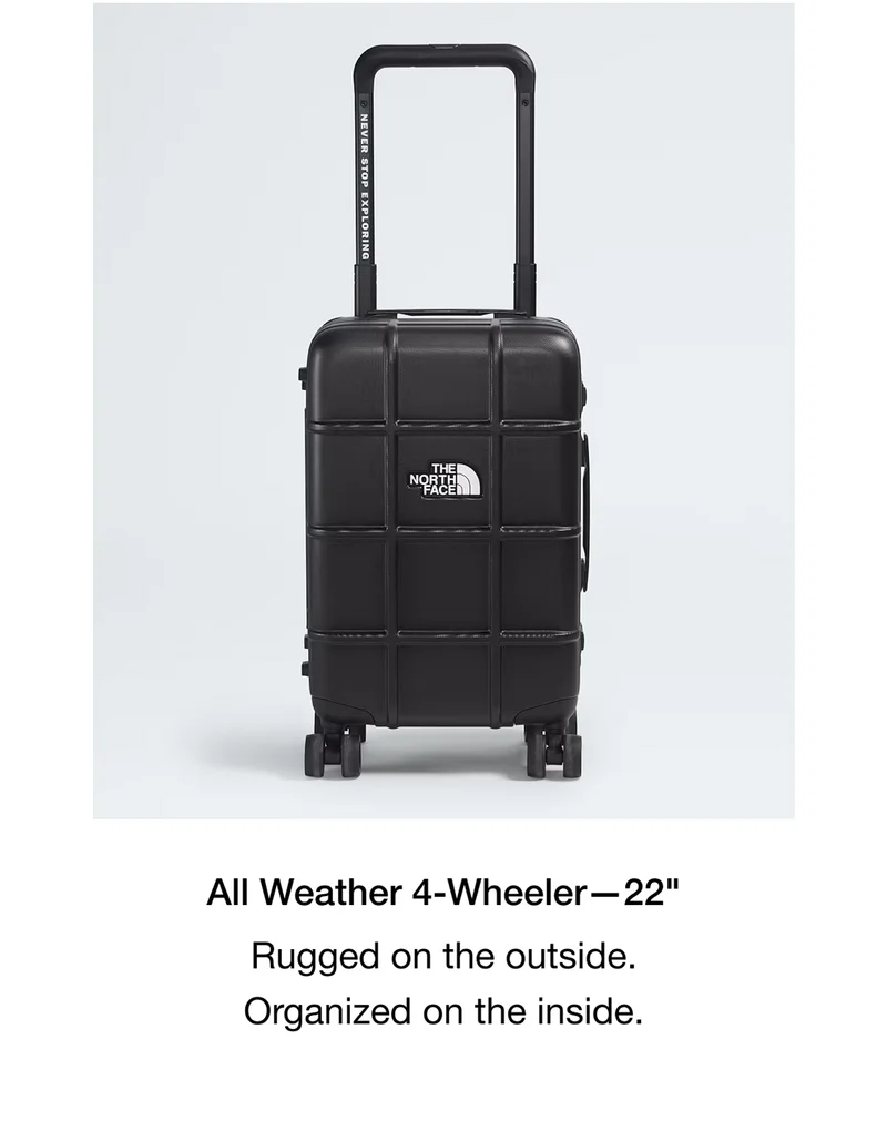 All Weather 4-Wheeler - 22" Rugged on the outside. Organized on the inside.