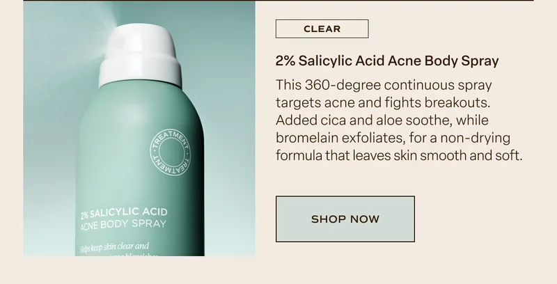 SA Body Acne Spray