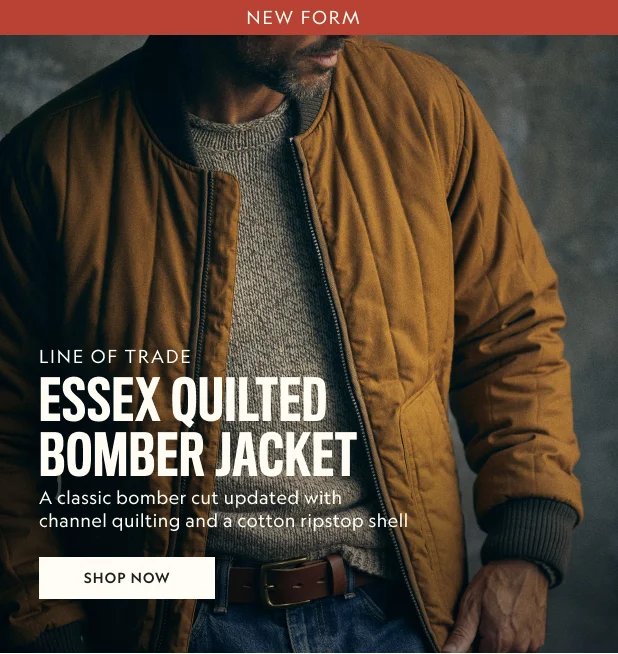 Essex Quilted Bomber Jacket