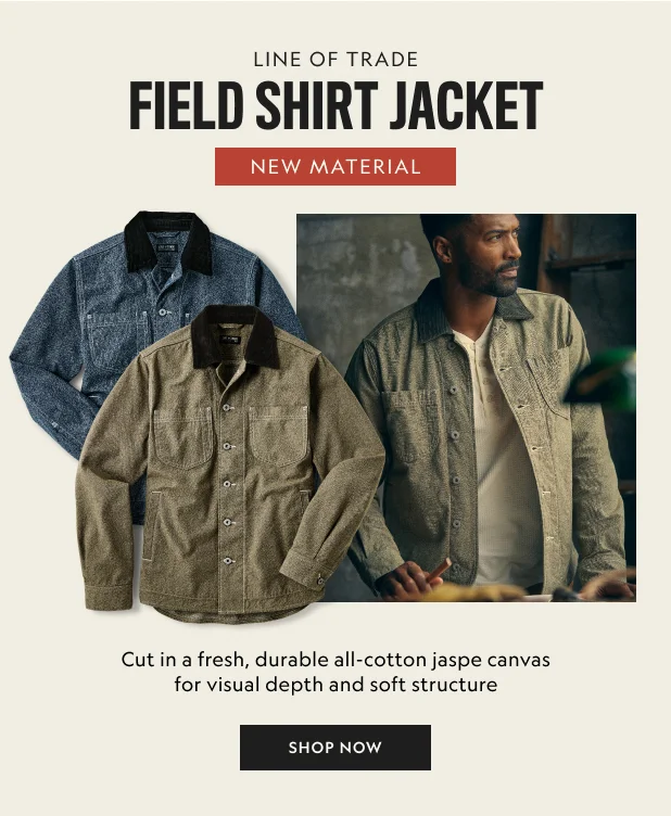 Field Shirt Jacket - Jaspe Canvas