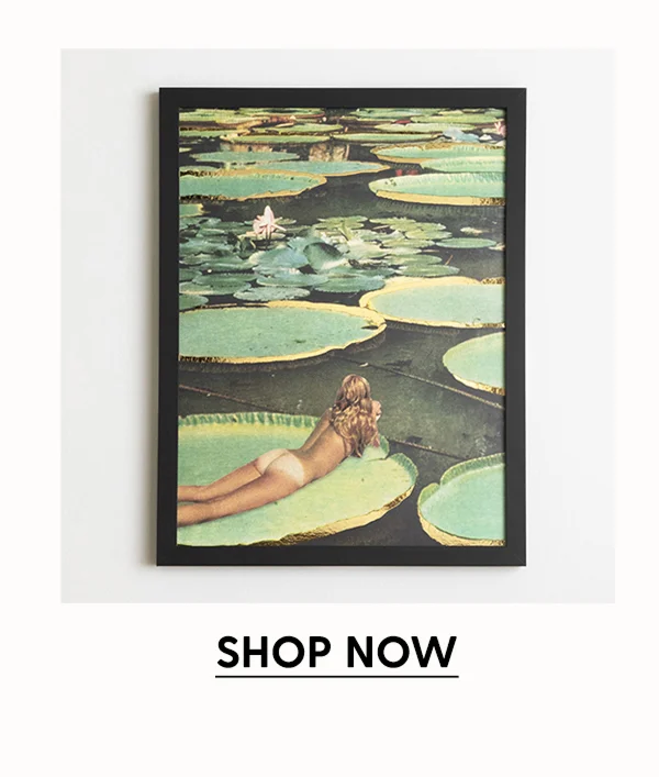 Lily Pond Lane - Limited Edition Foil Art Print