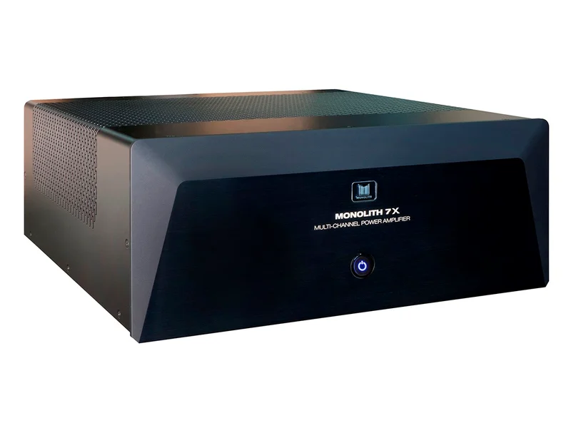 Monolith by Monoprice 7x200 Watts Per Channel Multi-Channel Home Theater Power Amplifier with XLR Inputs
