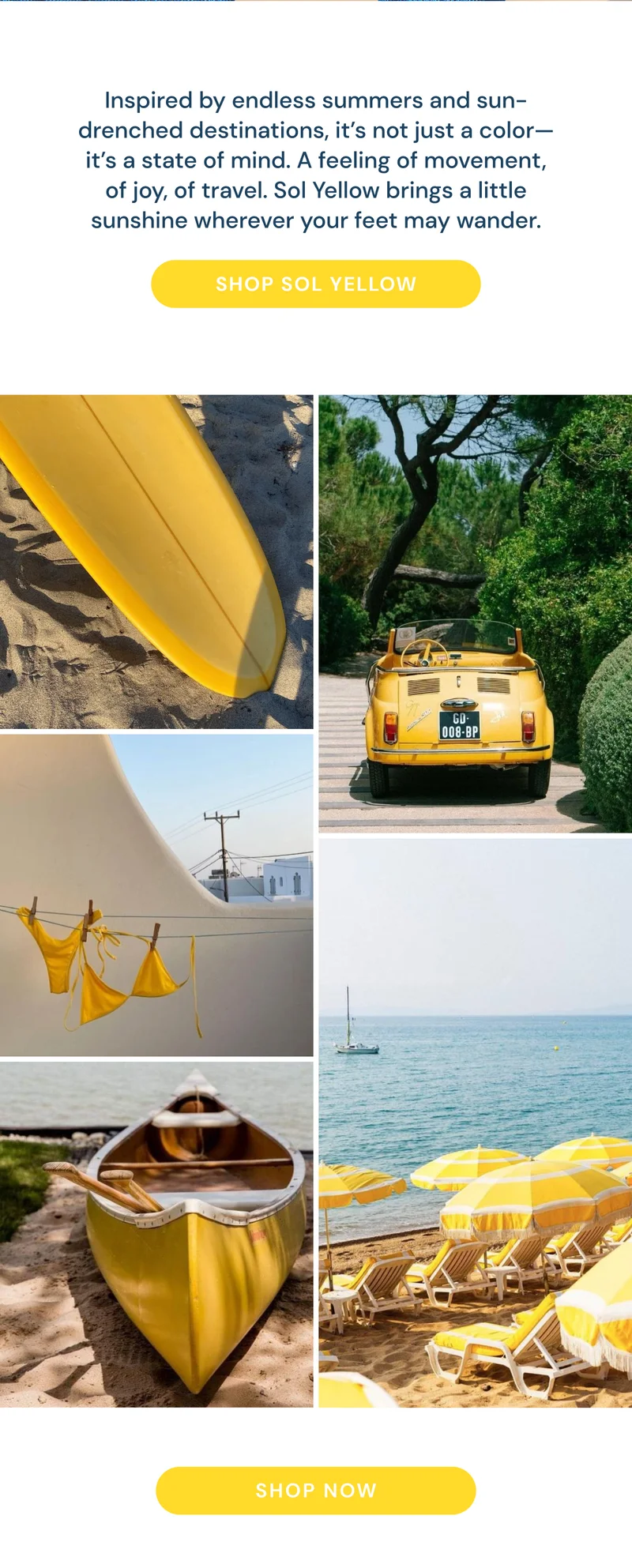 Shop Sol Yellow