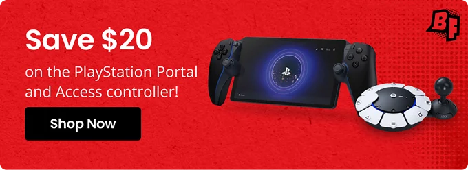 Save $20 on the PlayStation Portal and Access controller! | Shop Now