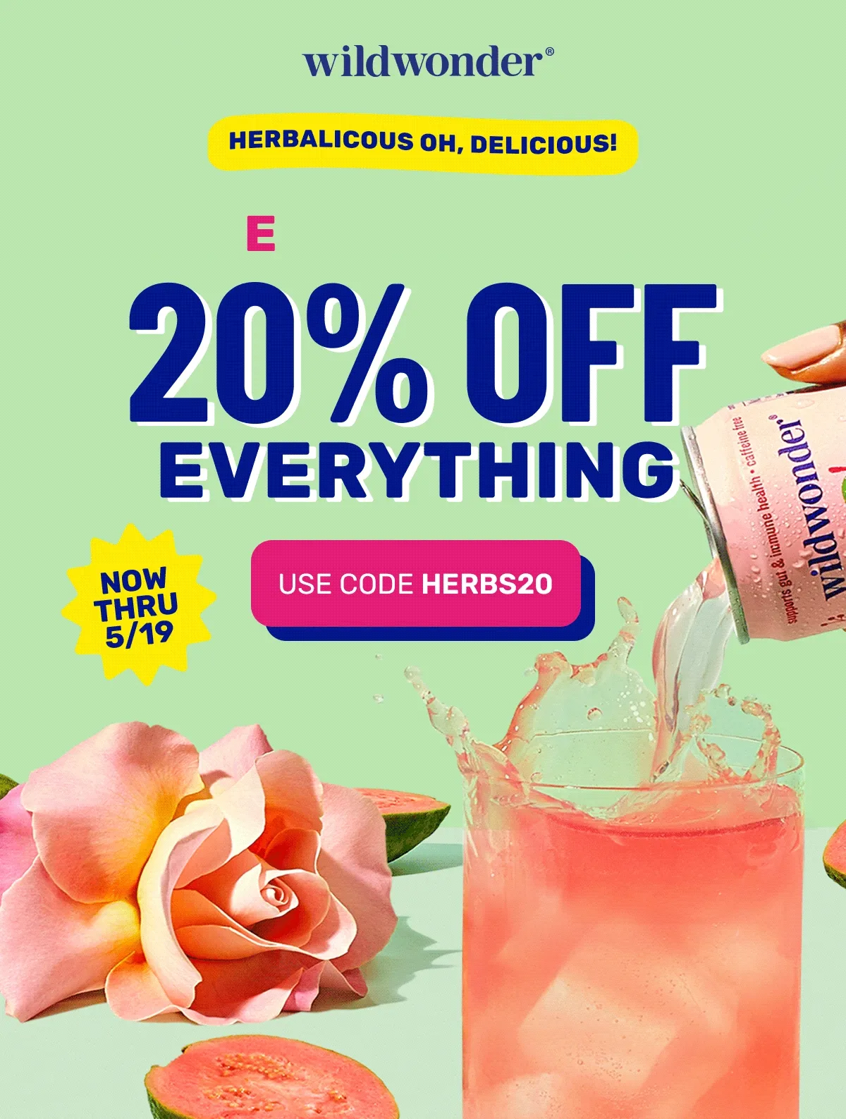 Offer extended! 20% off.