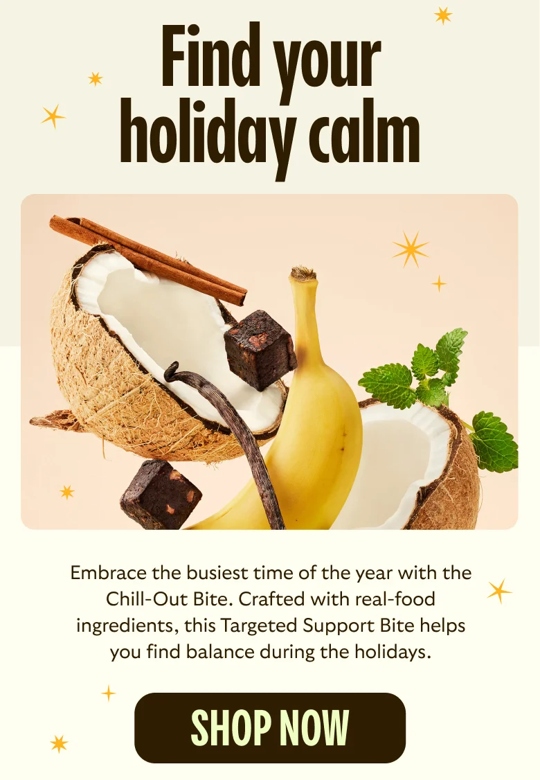 Find your holiday calm with The Chill-Out Bite