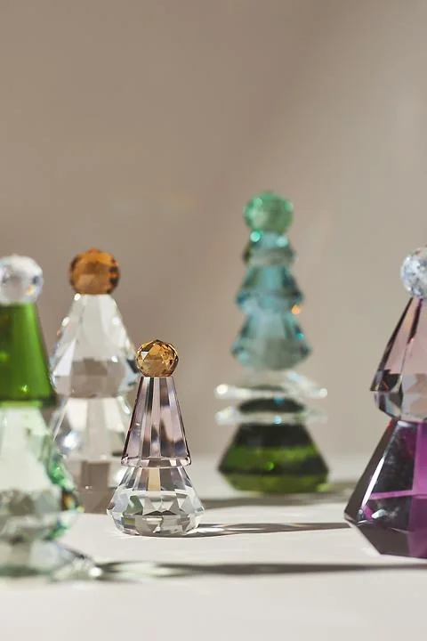 Cut Glass Holiday Tree