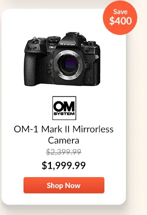 OM SYSTEM OM-1 Mark II Mirrorless Camera