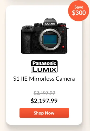 Panasonic LUMIX S1 IIE Mirrorless Camera