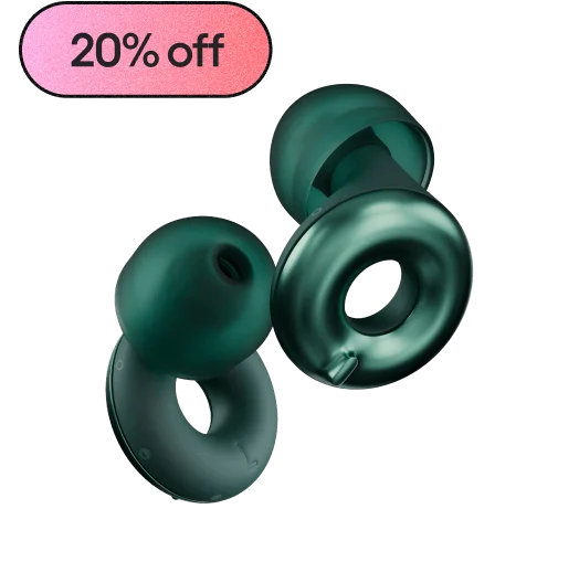 A pair of Loop Switch in color Emerald