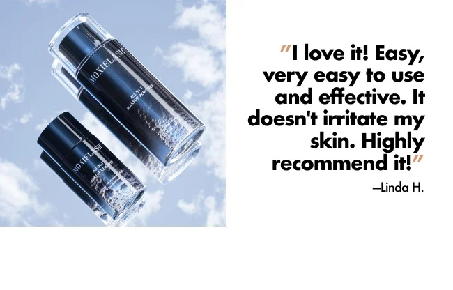 “I love it! Easy, very easy to use and effective. It doesn't irritate my skin. Highly recommend it!” —Linda H.