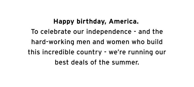 4th of July Deals