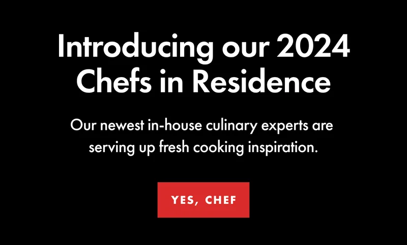Introducing our 2024 Chefs in Residence