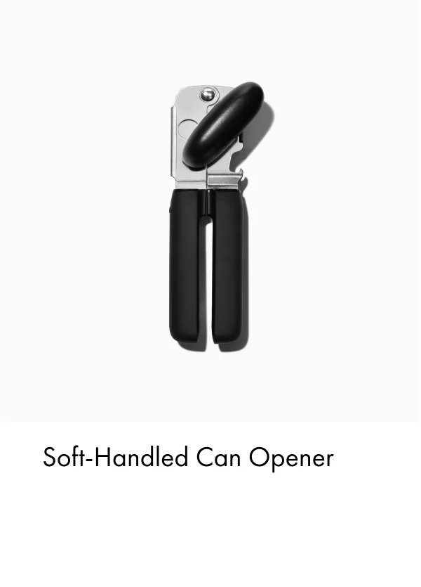 Soft-handled can opener