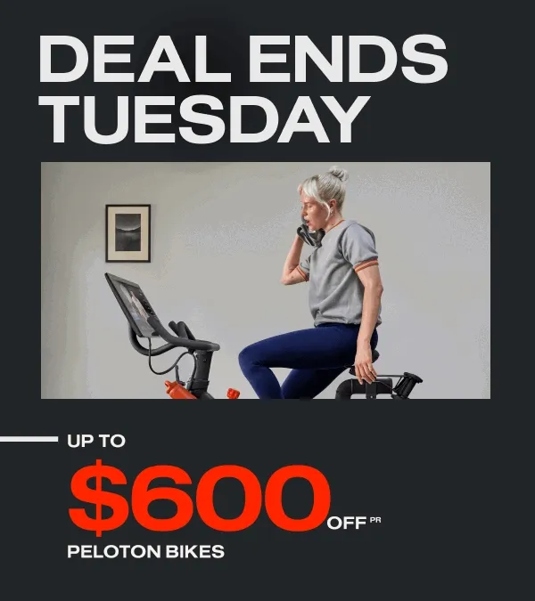 Up to $600 off Peloton Bikes