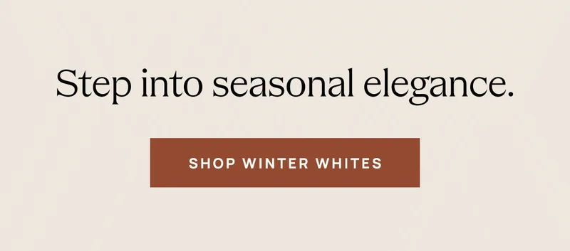 Step into seasonal elegance.