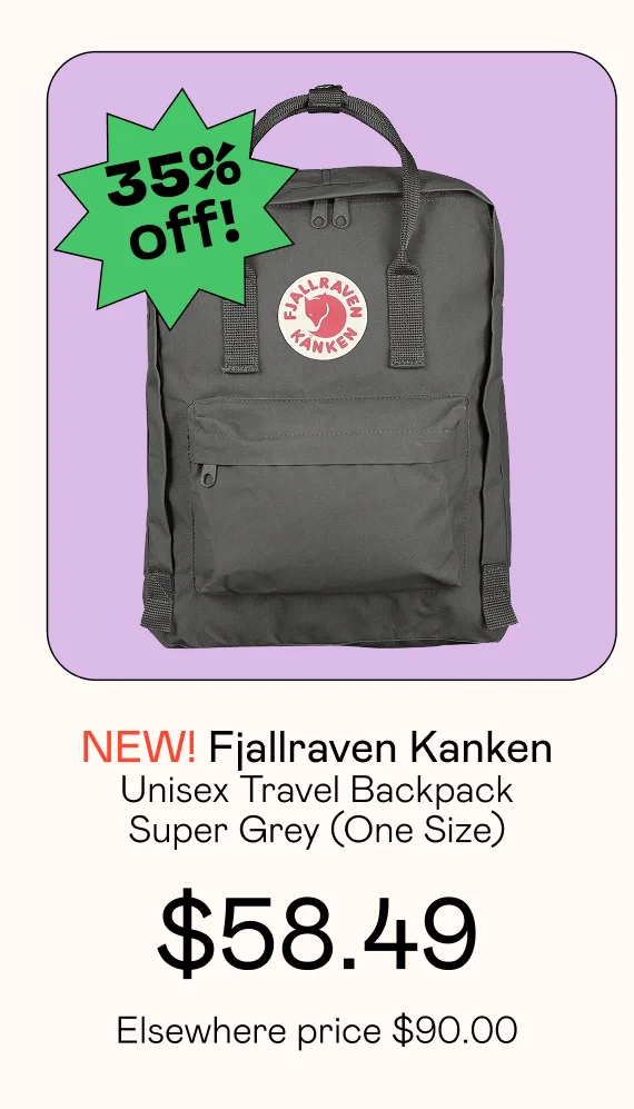 Unisex Travel Backpack - Super Grey - One Size