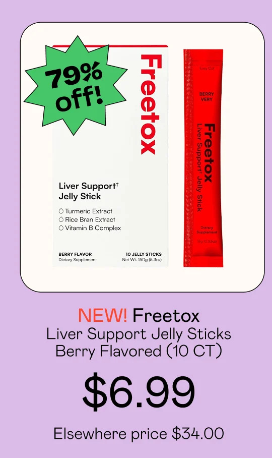 Liver Support Jelly Sticks Berry Flavored (10 CT)