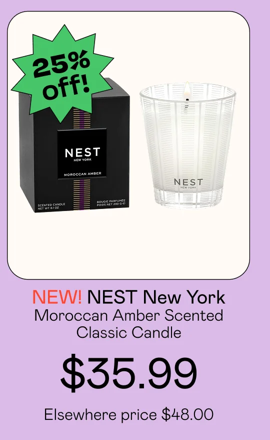 Moroccan Amber Scented Classic Candle
