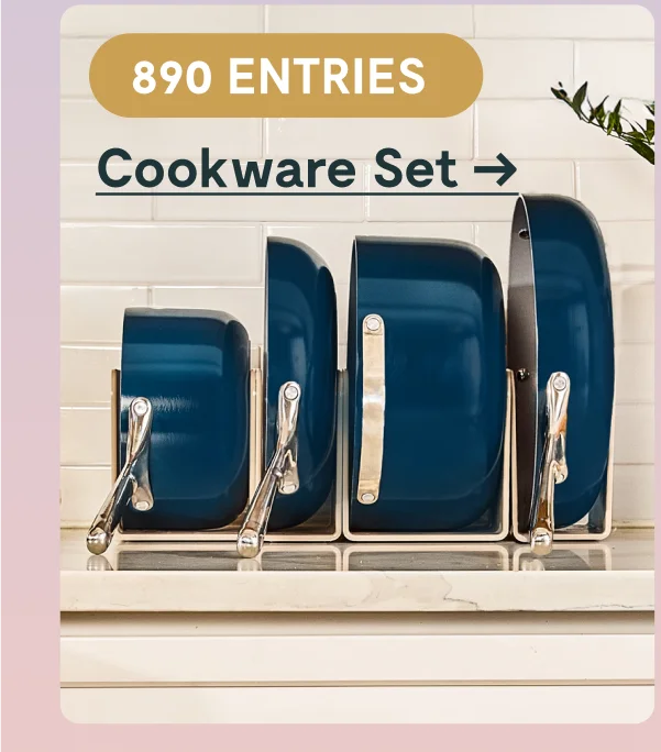 890 ENTRIES Cookware Set →