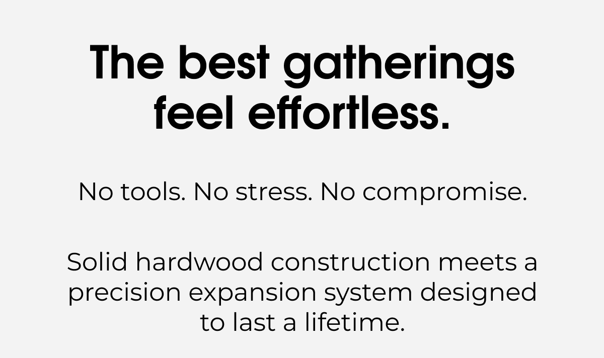 The best gatherings feel effortless.