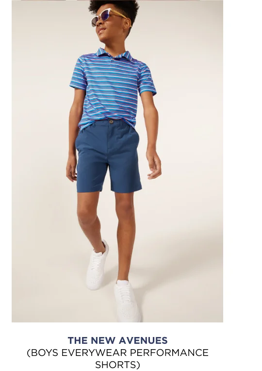 Boys Everywear Performance Shorts: The New Avenues