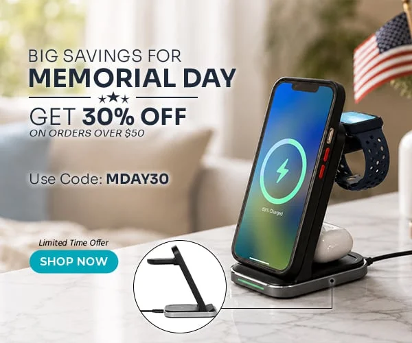 Big Savings for Memorial Day Take 30% Off on selected products Use Code: discount code