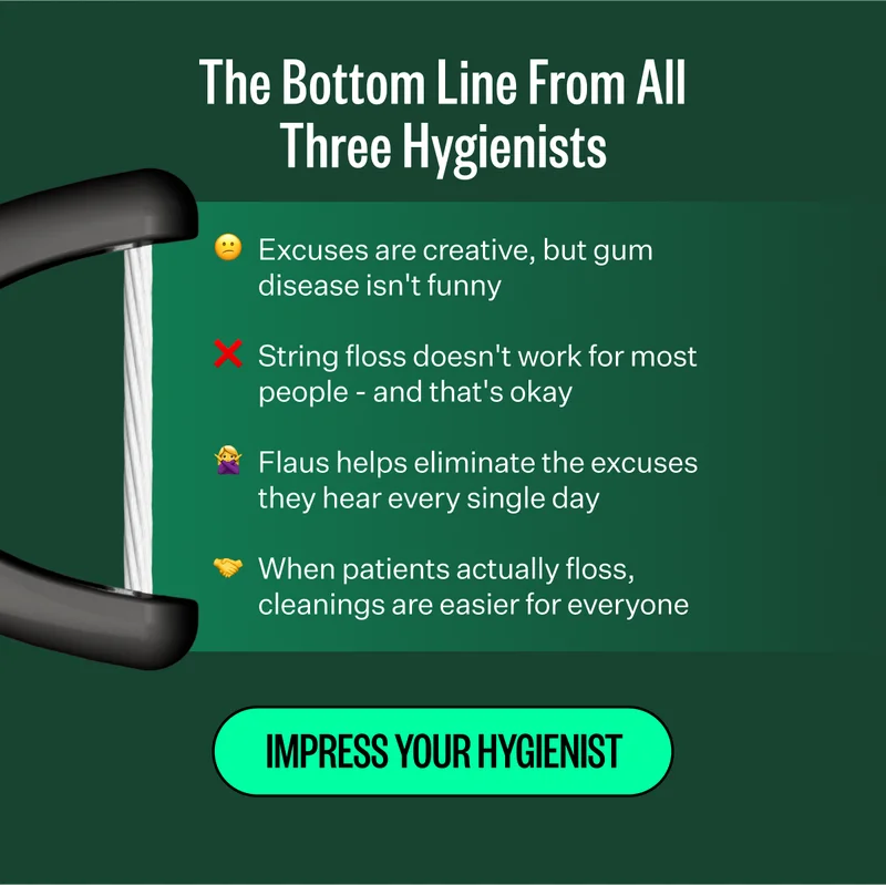 The Bottom Line From All Three Hygienists | Impress Your Hygienist
