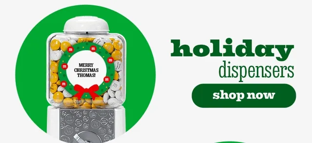 HOLIDAY DISPENSERS