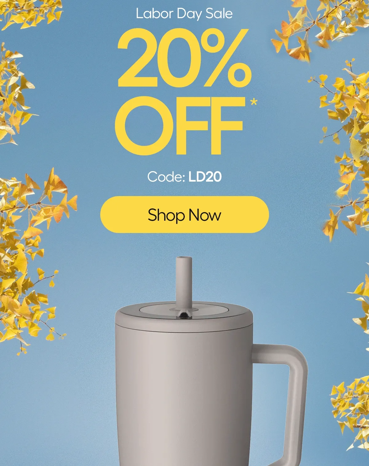 Labor Day Sale 20% OFF, Code: discount code - Shop Now