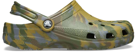 Shop The Classic Marbled Clog in Aloe/Multi