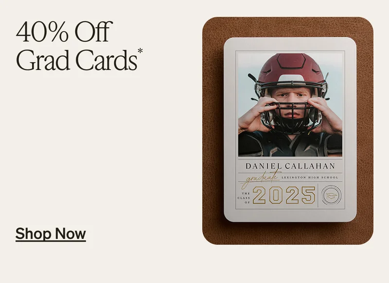10 FREE cards + up to 50% off almost everything