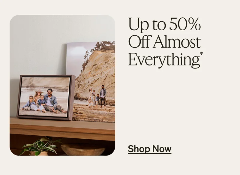 10 FREE cards + up to 50% off almost everything