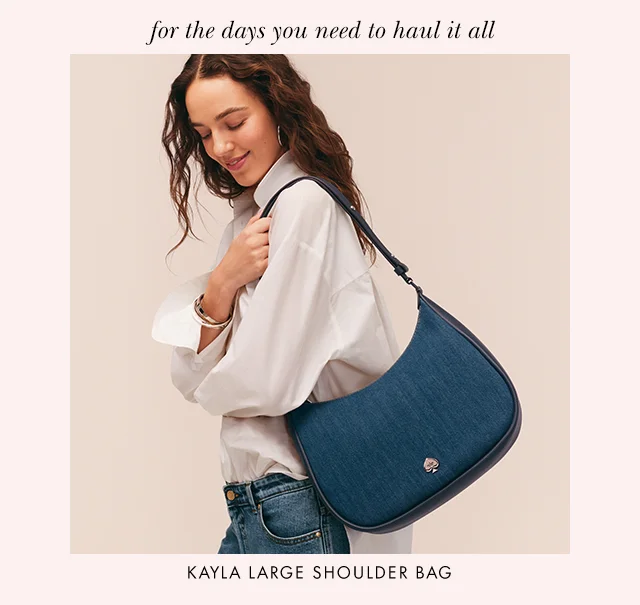 KAYLA LARGE SHOULDER BAG
