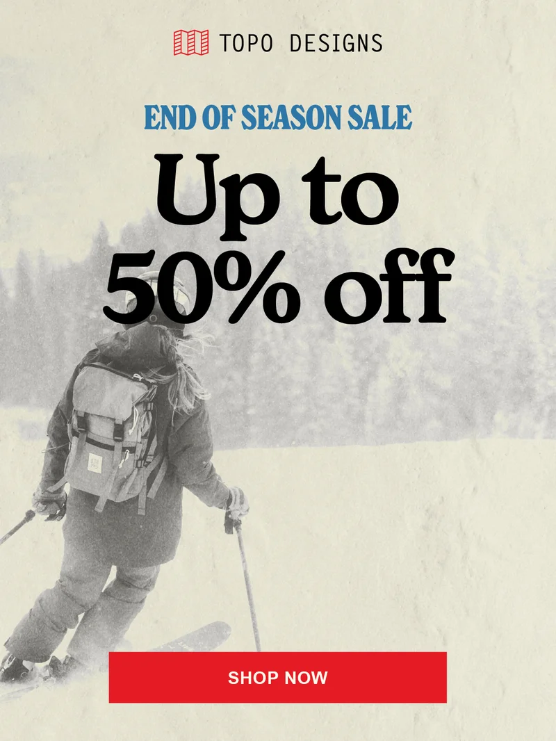 Shop End Of Season Sale