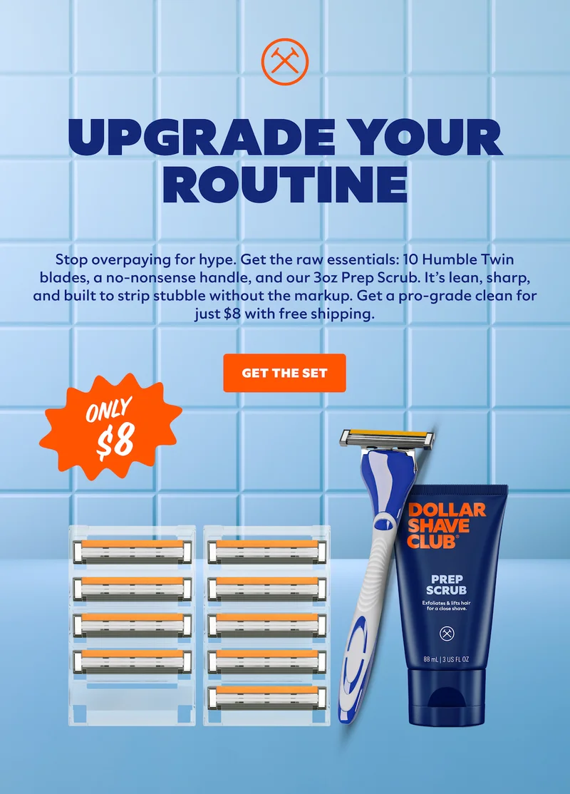 UPGRADE YOUR ROUTINE
